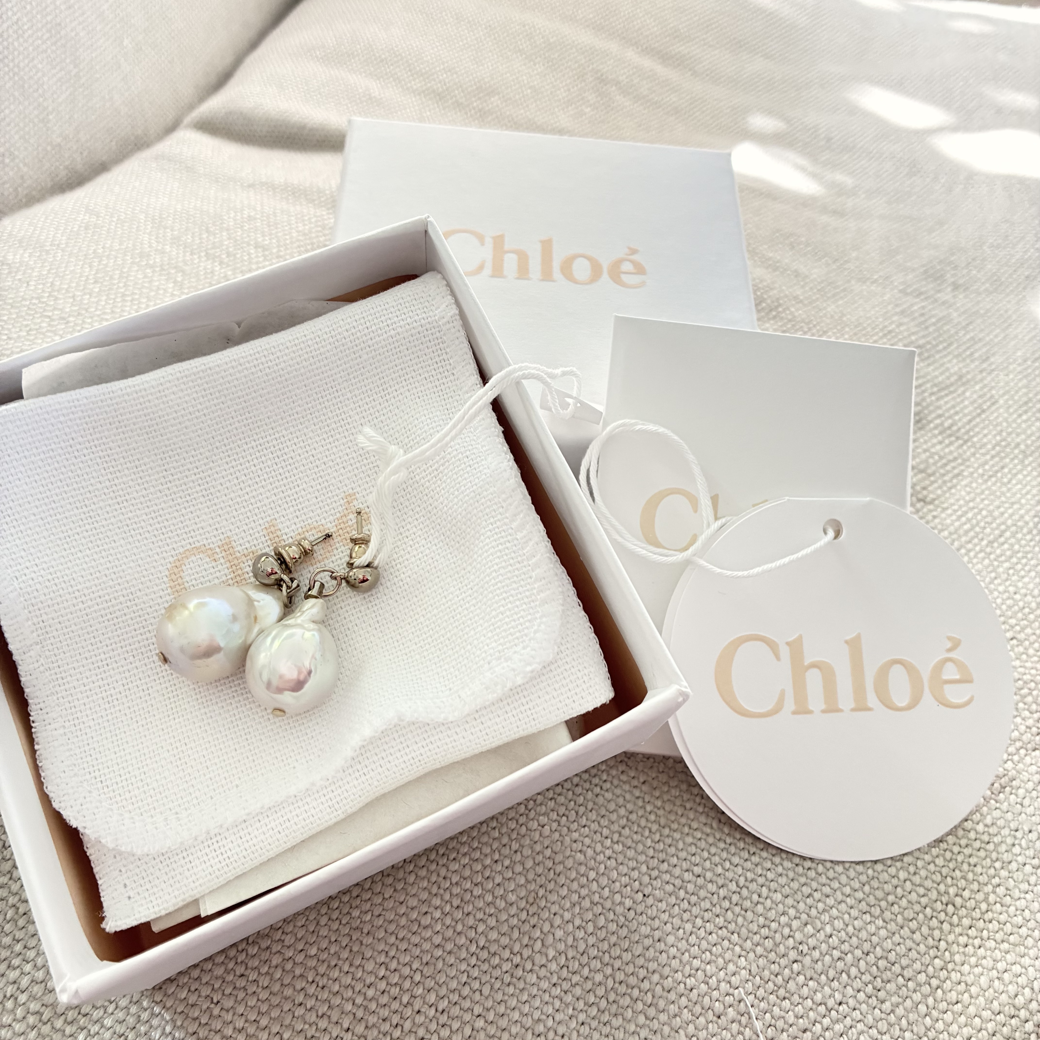 【VIPセール】Chloe（クロエ）パールピアス