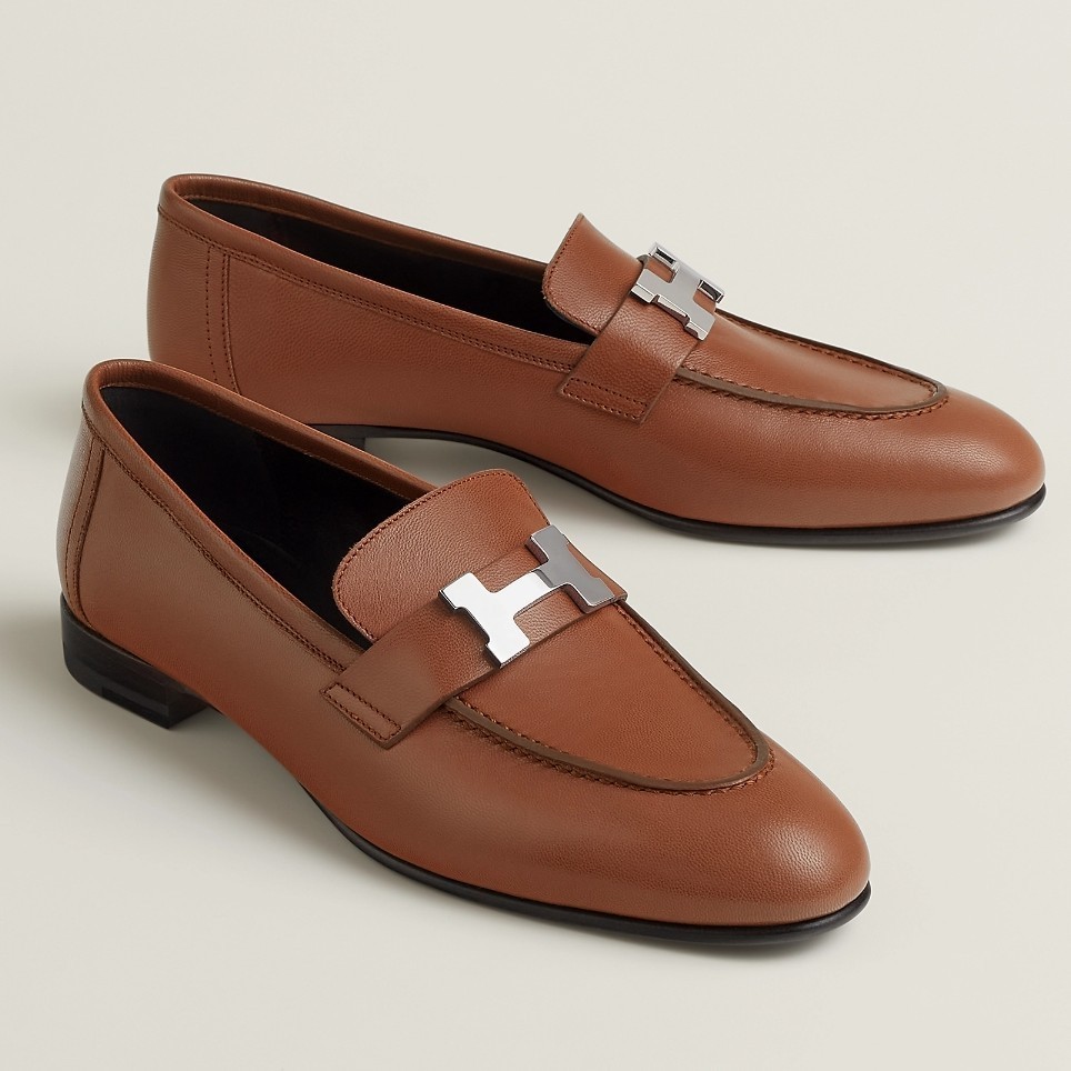 関税込み【エレガントな足元に☆】HERMES モカシン《パリ》