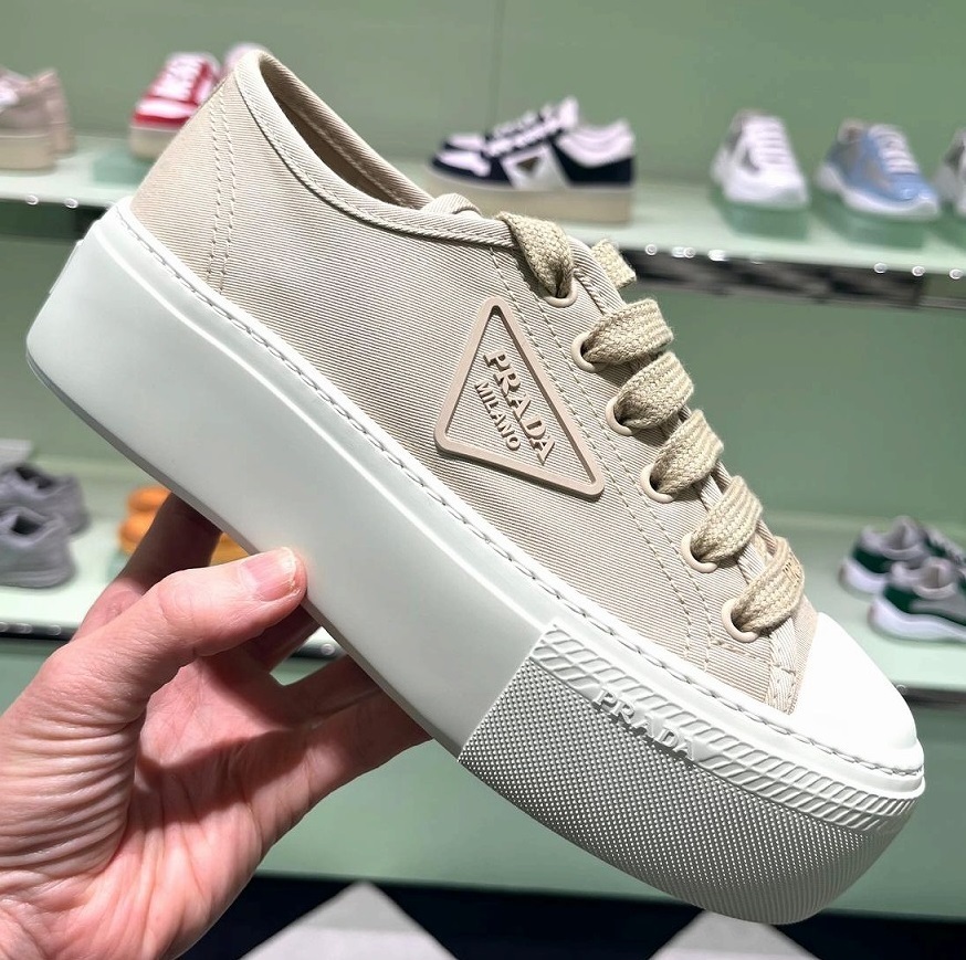 スニーカー PRADA 1E407N_3LPK_F0065 LECED FABRIC SNEAKRES