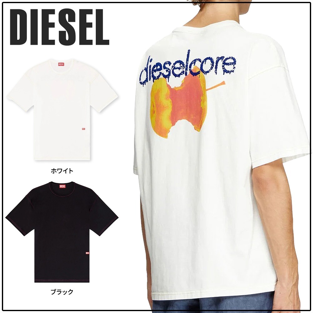 国内直営 人気【DIESEL】T-BOXT-R18 リラックスフィット Tシャツ