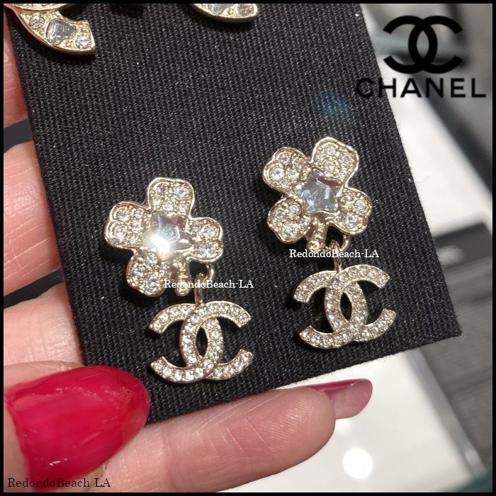【煌めくクローバー＆スター】★CHANEL★ピアス★25P限定