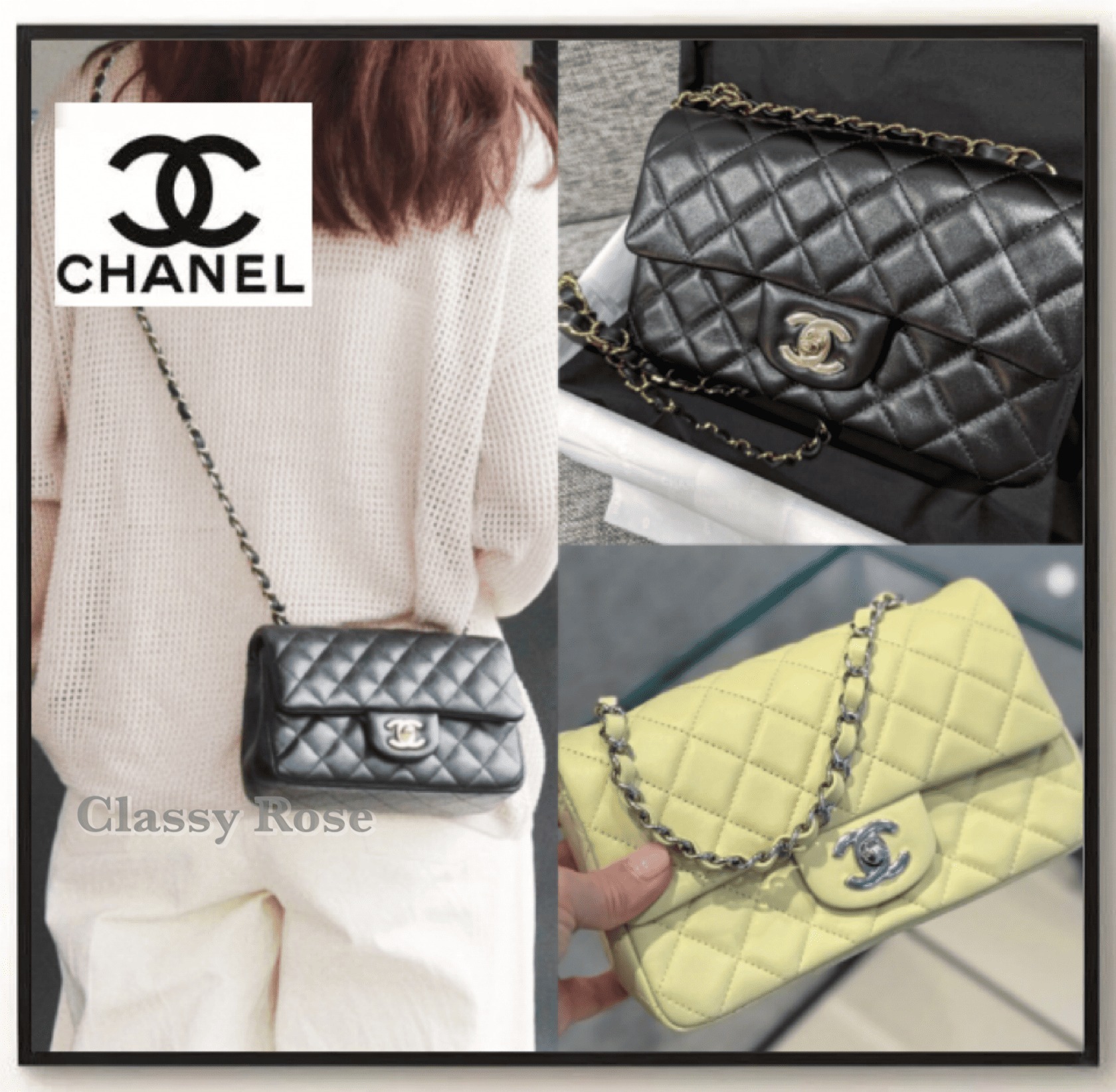 【CHANEL★不動の大人気バッグ】 マトラッセ ミニハンドバッグ