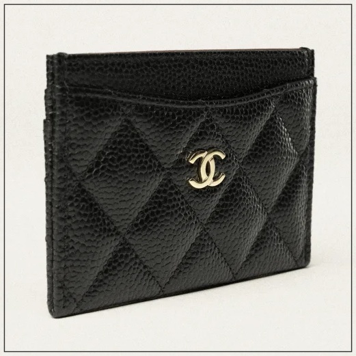《王道》CHANEL クラシックカードケース ブラック