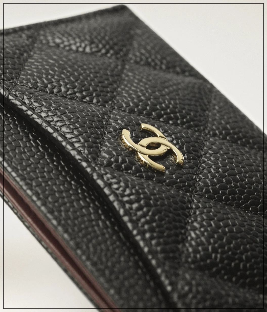 《王道》CHANEL クラシックカードケース ブラック