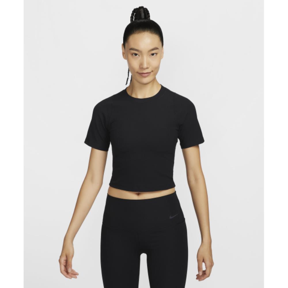 ★★Nike★★ Zenby Lip Dry Fit Short Sleeve Top W Black HF27
