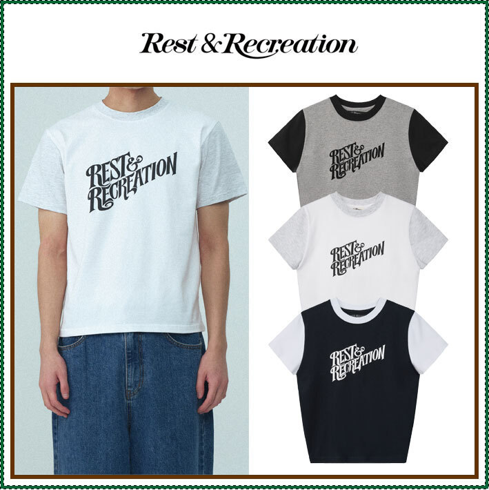 【Rest & Recreation】 WAVE LOGO COLORATION T-SHIRT / 追跡付