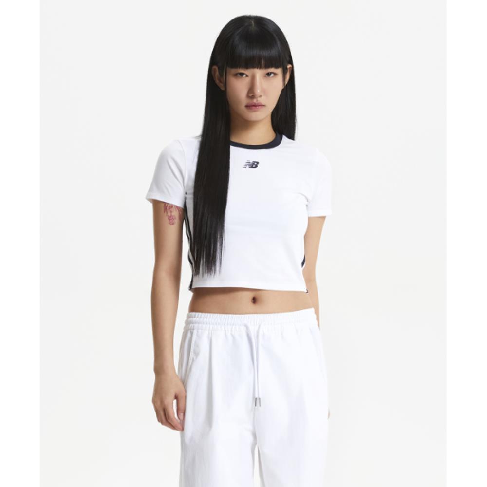 ★★New Balance★★ NBNEF2W112 WOMEN Track Crop Ringer Short
