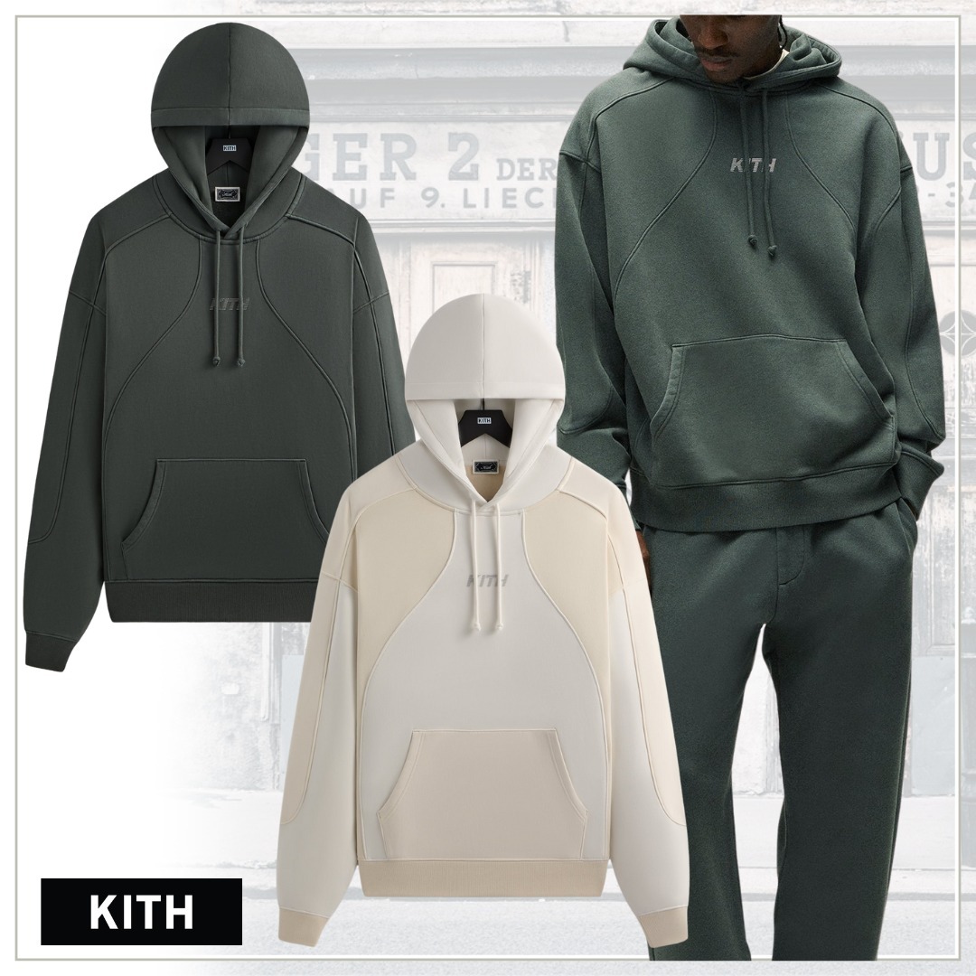 堂々スタイルアップ【Kith】 Vortex Logo Nelson Crewneck