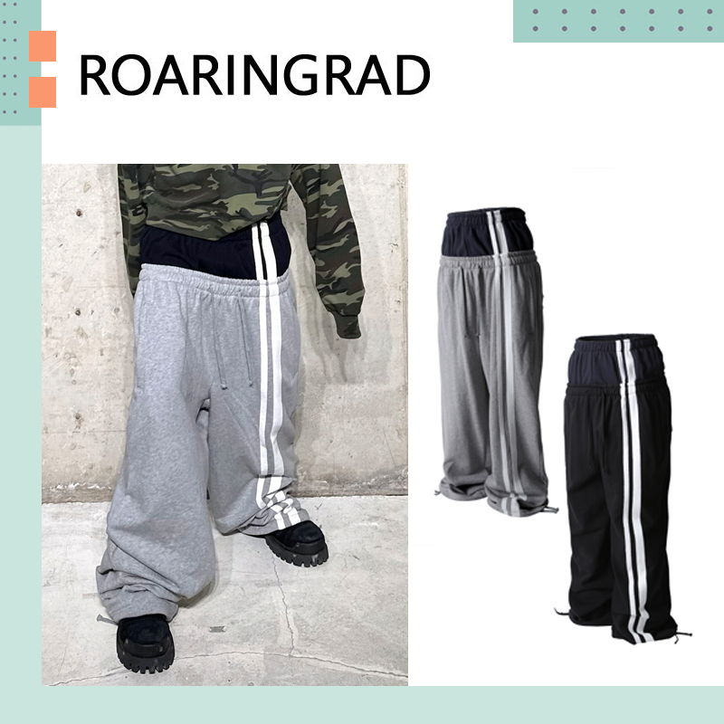 ROARINGRAD ♥ DOUBLE WAIST SWEAT PANTS/追跡付