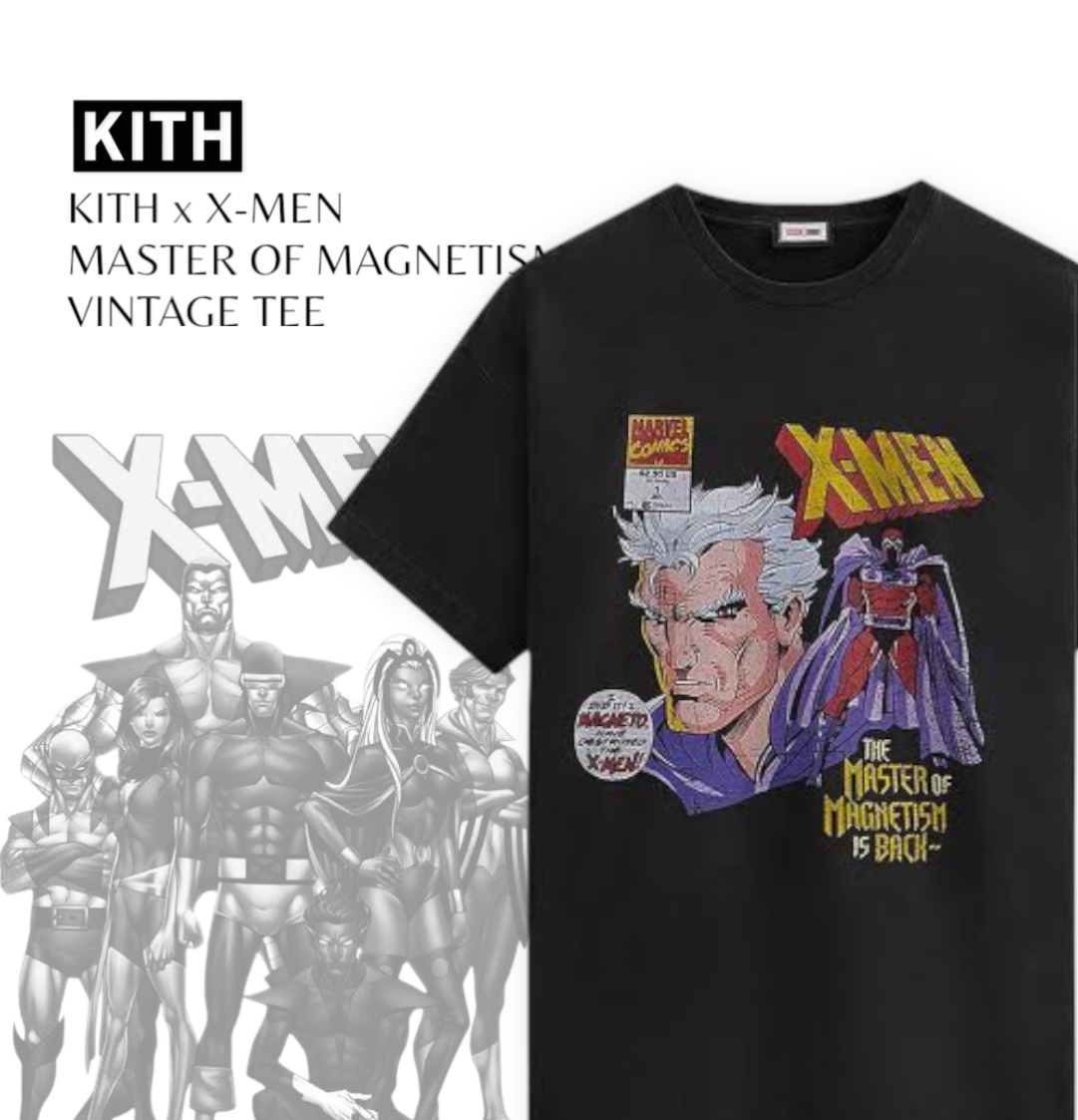 ☆ KITH x X-MEN Master of Magnetism tee コラボTシャツ ☆