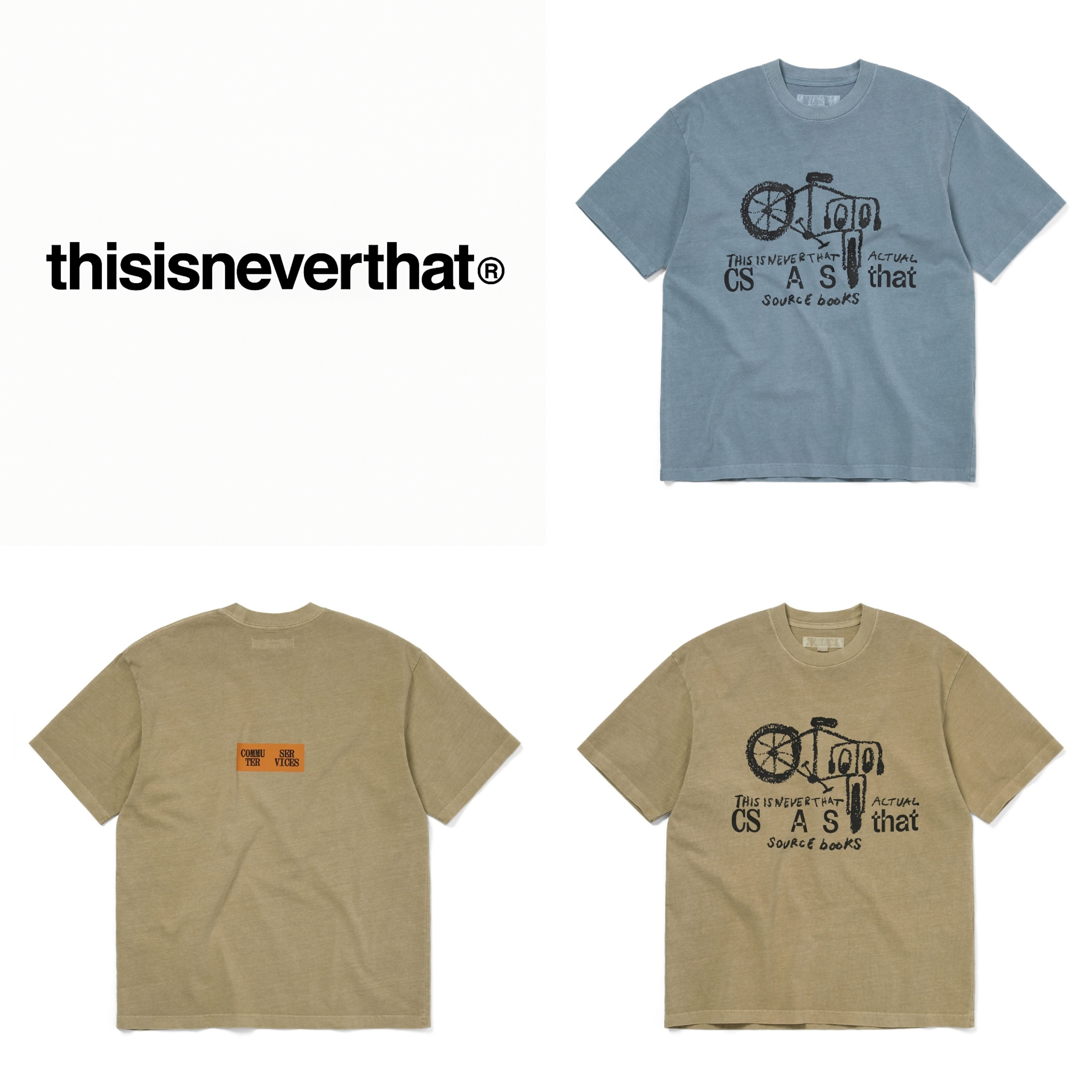 さらに100円引き◆thisisneverthat◆TNT ASb Services Tee