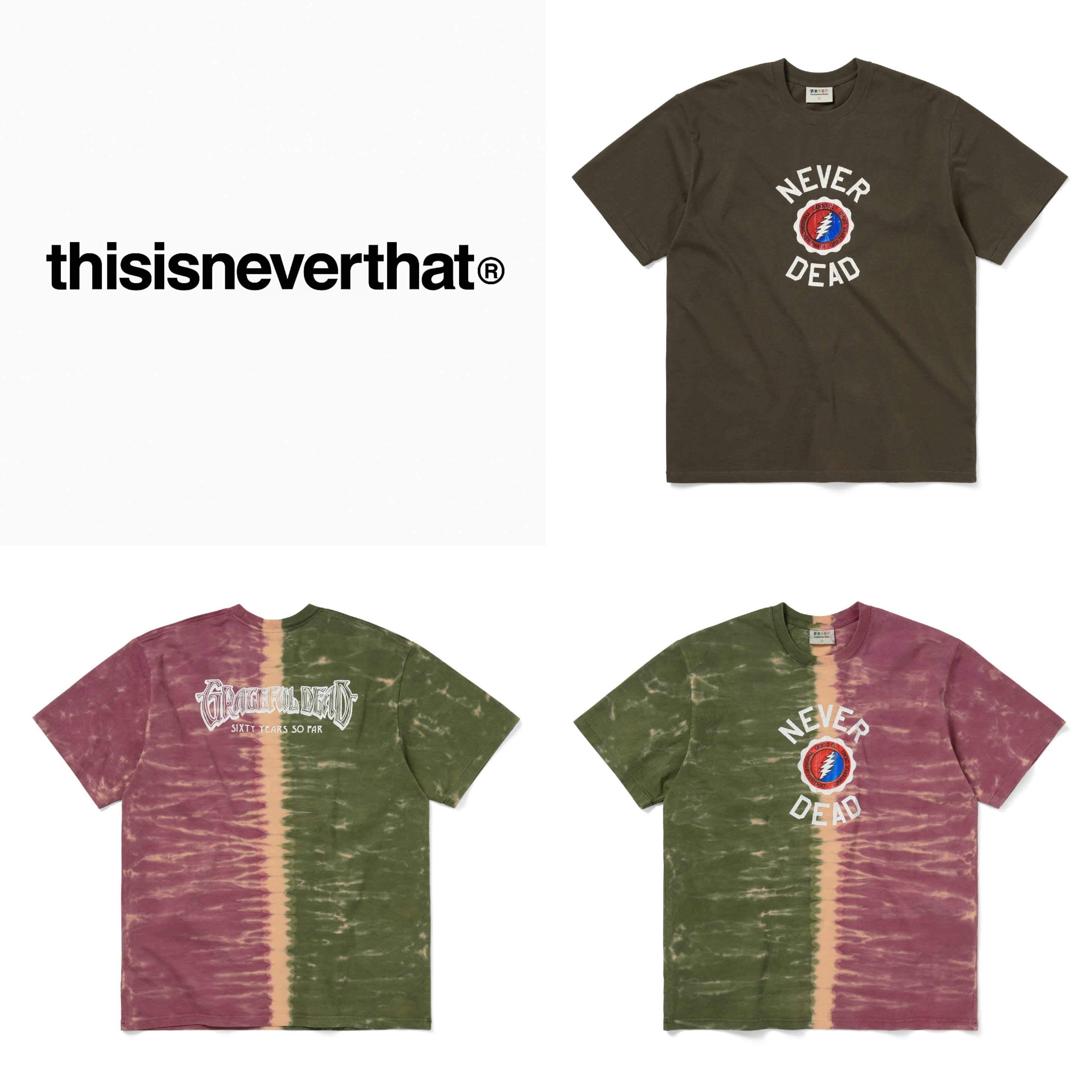 さらに100円引き◆thisisneverthat◆GD NEVER DEAD Tee