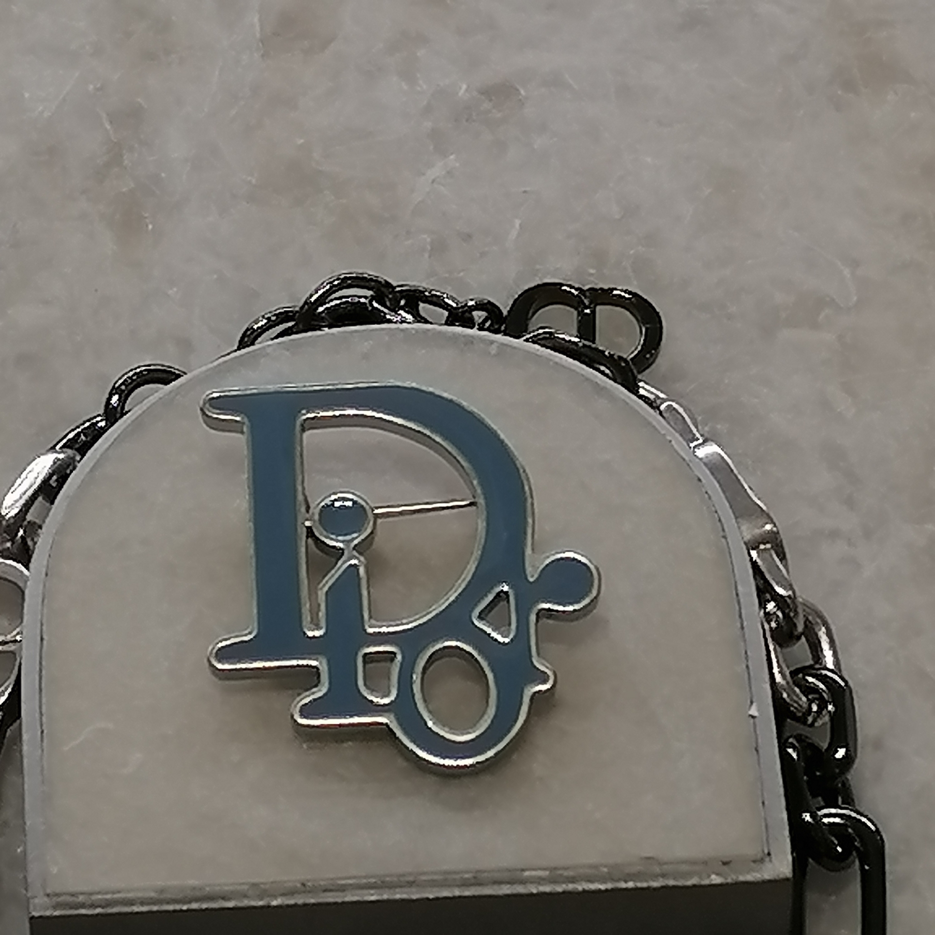 Dior☆ディオール オブリーク ブローチ
