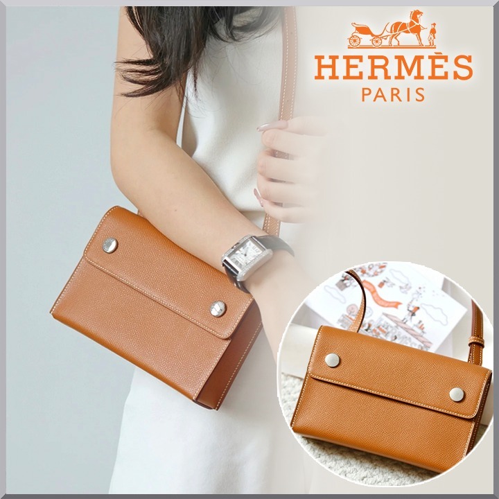 《レア☆ゴールド☆》HERMES エルメス スナップ ウォレット