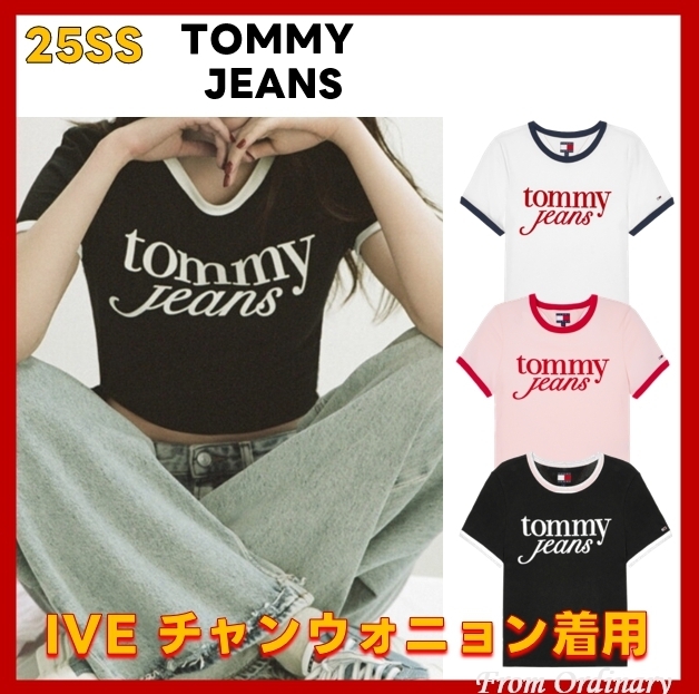 [ JEANS] Script Ringer T-Shirt ★大人気★