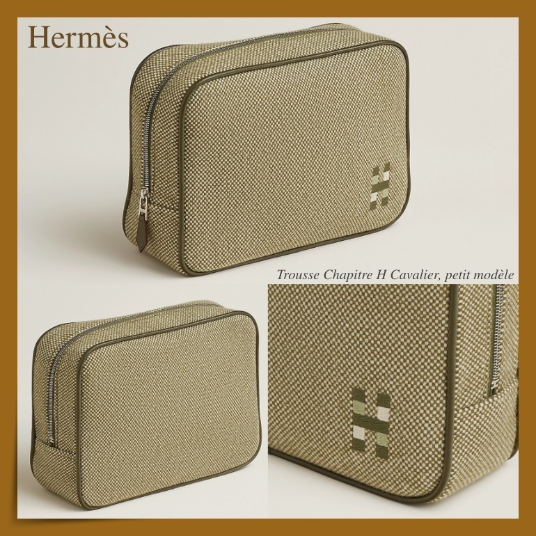 【HERMES】旅行のお供 シンプル☆Chapitre H Cavalier PM ポーチ