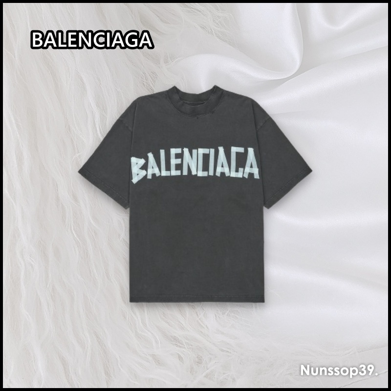 《BALENCIAGA》 ニュー テープ ミディアムフィット Tシャツ