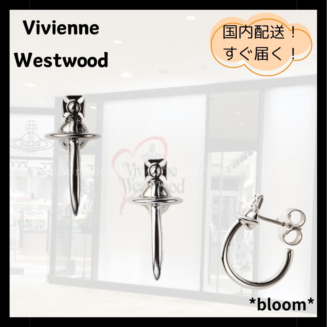 新作！《Vivienne Westwood》MAN VERA シングルフープピアス