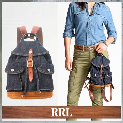 デニム リュックサック（バックパック/リュック）｜RRL（ダブル