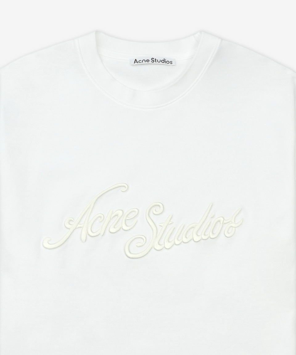 《ACNE STUDIOS》 ロゴ リラックスフィット Tシャツ