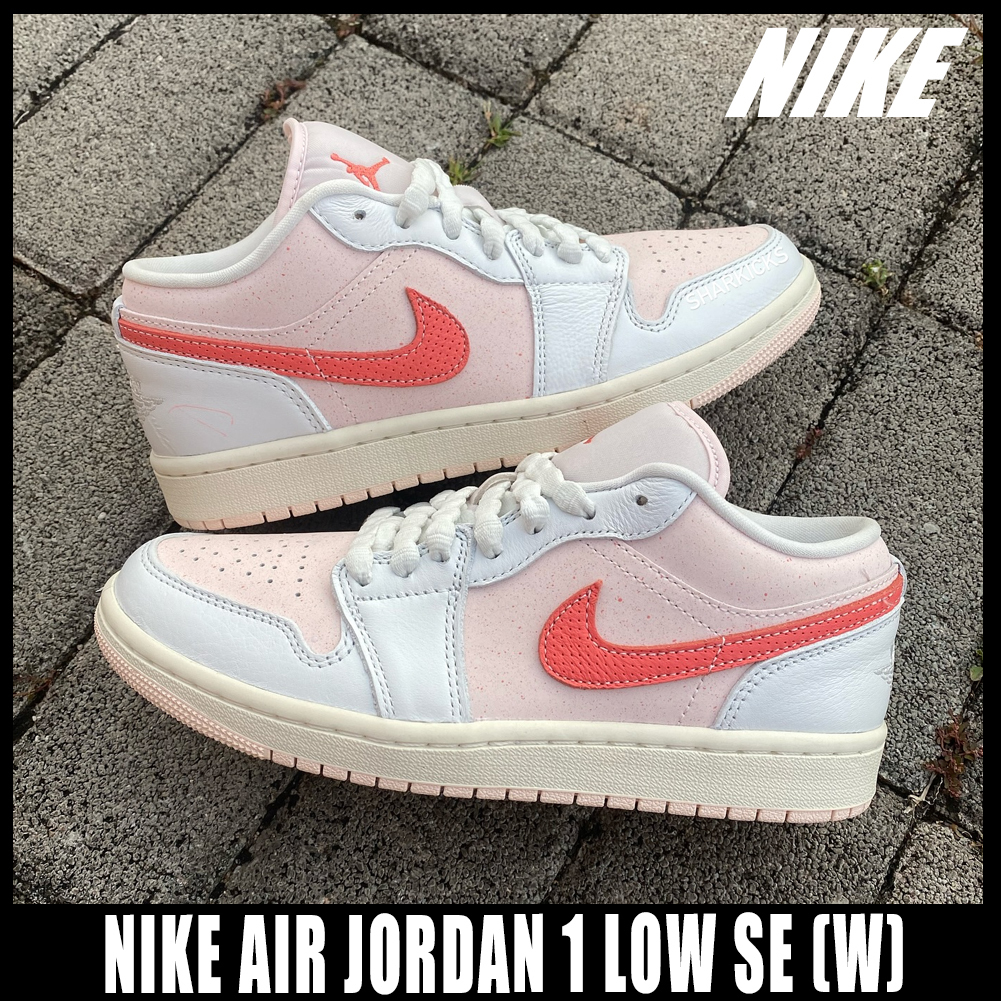 ◆正規品◆NIKE AIR JORDAN 1 LOW SE LIGHT SOFT PINK(W)◆人気