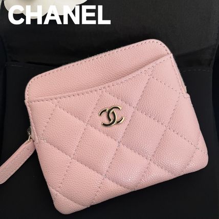 ピンク系 CHANEL(シャネル) コインケース・小銭入れ(レディース