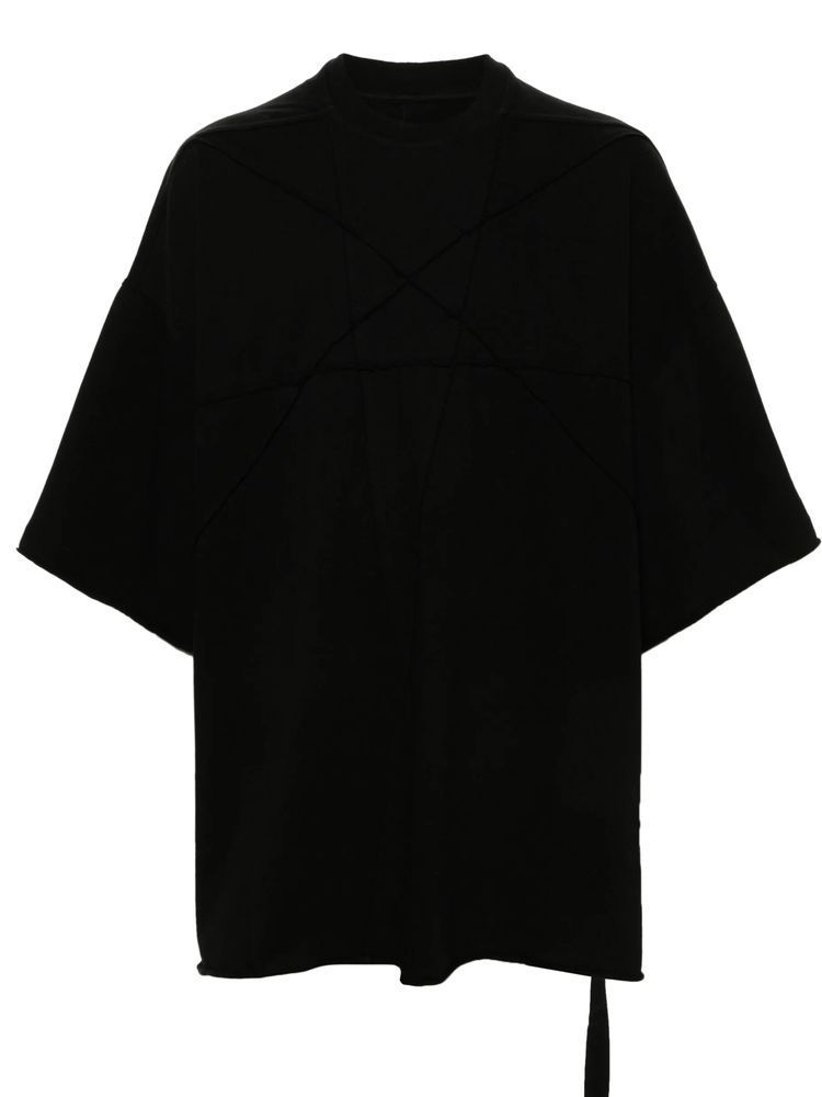 Tシャツ・カットソー RICK OWENS DRKSHDW  Cotton T-Shirt Black