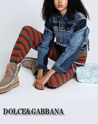DOLCE&GABBANA デニムブルゾン