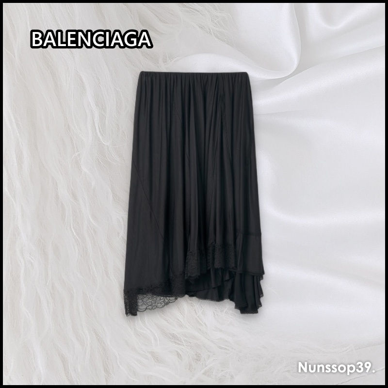 《BALENCIAGA》 ランジェリー スカート