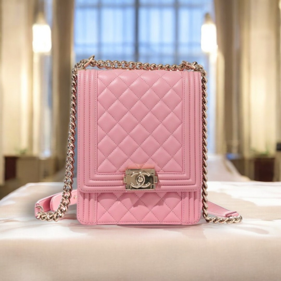 VINTAGE●CHANEL●シャネル バーティカルボーイシャネル バッグ