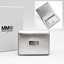 MM6 MAISON MARGIELA  (SA5UI0015 P8395) 二つ折り財布 シルバー
