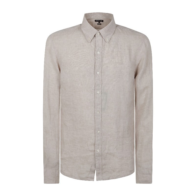 Tシャツ・カットソー Michael Kors SS25 LONG SLEEVES LINEN SHIRT (CS4400H4YT 230)
