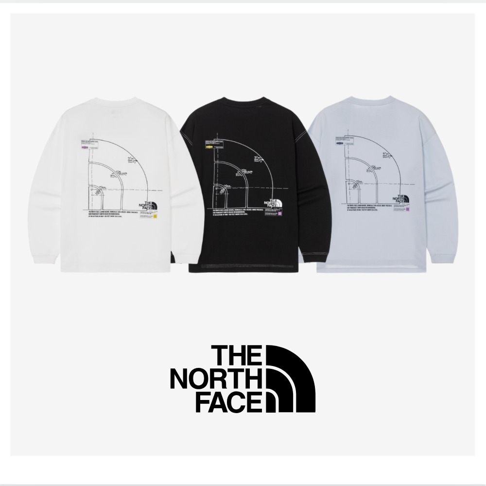 ● THE NORTH FACE ● DOME LOGO L/SR/TEE