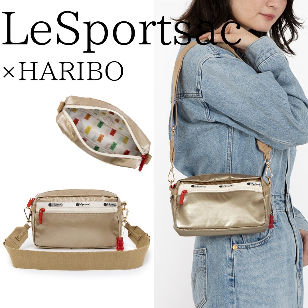 ■LeSportsac■×HARIBO PHONECROSSBODY ハリボーゴールドベアー