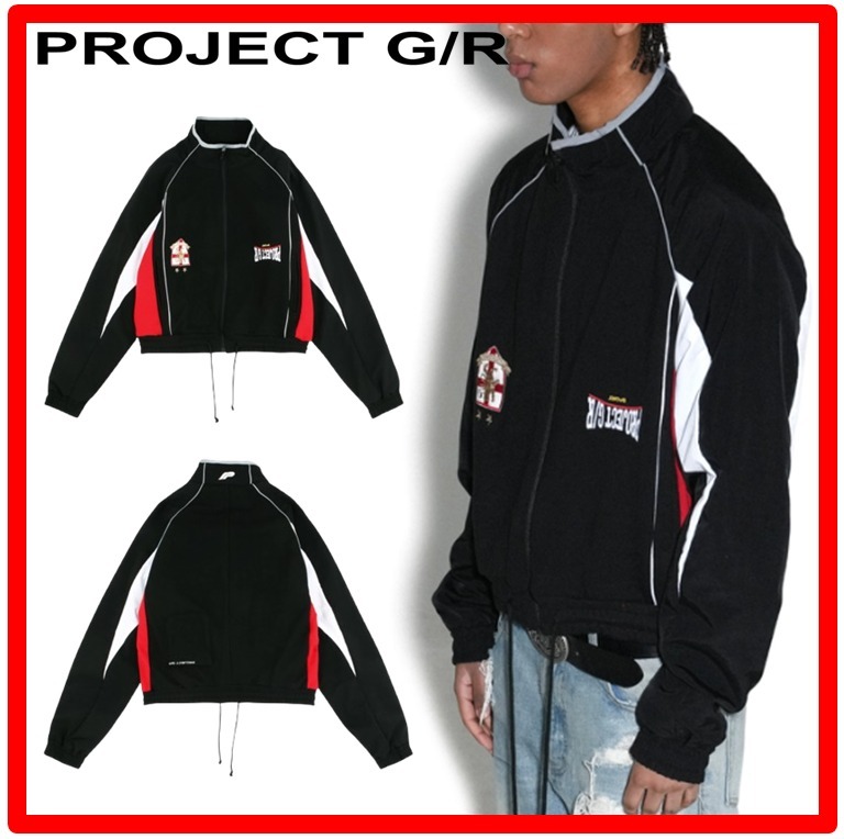 ★人気★【Project G/R】★Reconstructed Hybrid Track Jacket★
