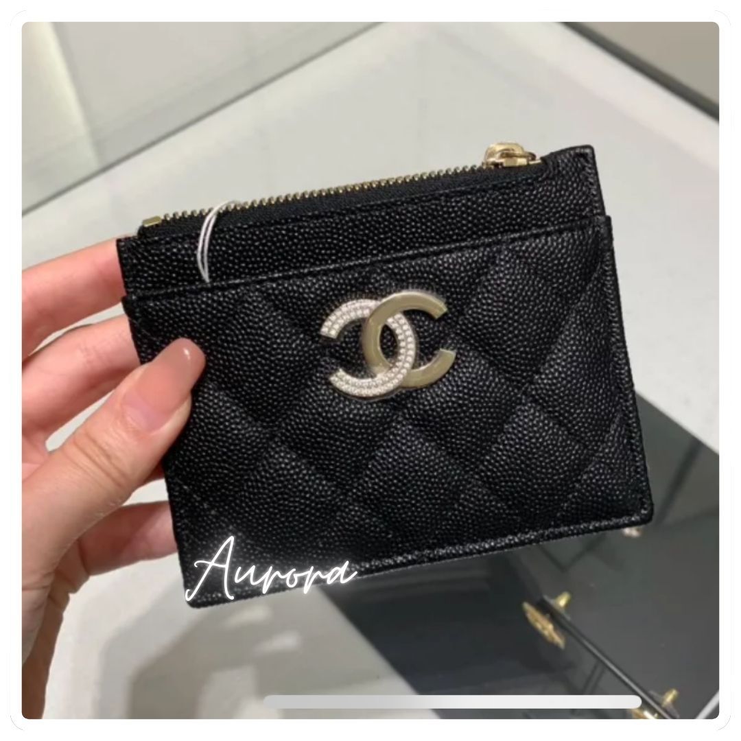 多機能_現金もカードも_CHANEL_カードケース_財布_コインケース