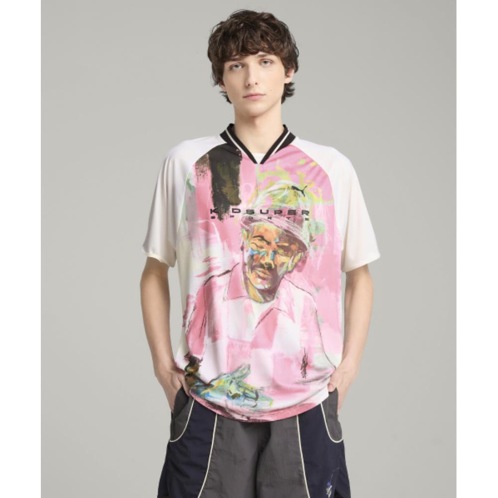 ★★PUMA★★ Puma x Kidsuper Graphic Jersey Warm White 62951