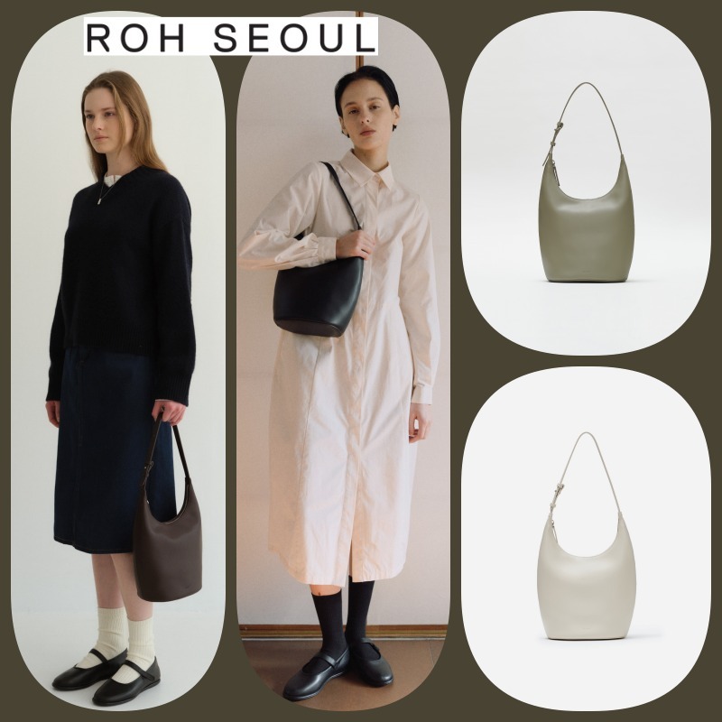 【ROH SEOUL】韓国人気/送料・関税込★ Medium around hobo bag