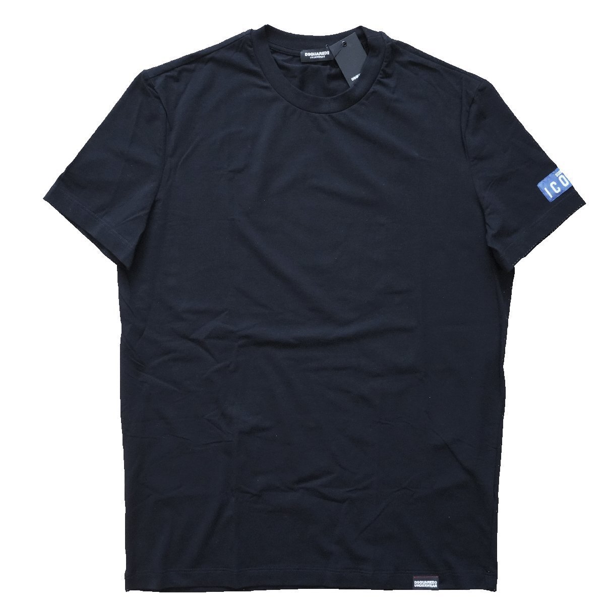 DSQUARED2 ICON 袖ロゴ 半袖 Tシャツ L ディースクエアード2
