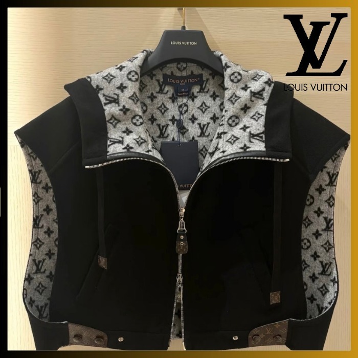 【ちらりとモノグラム】LouisVuitton オープンアーム ジャケット ちらりとモノグラム】LouisVuitton オープンアーム ジャケット