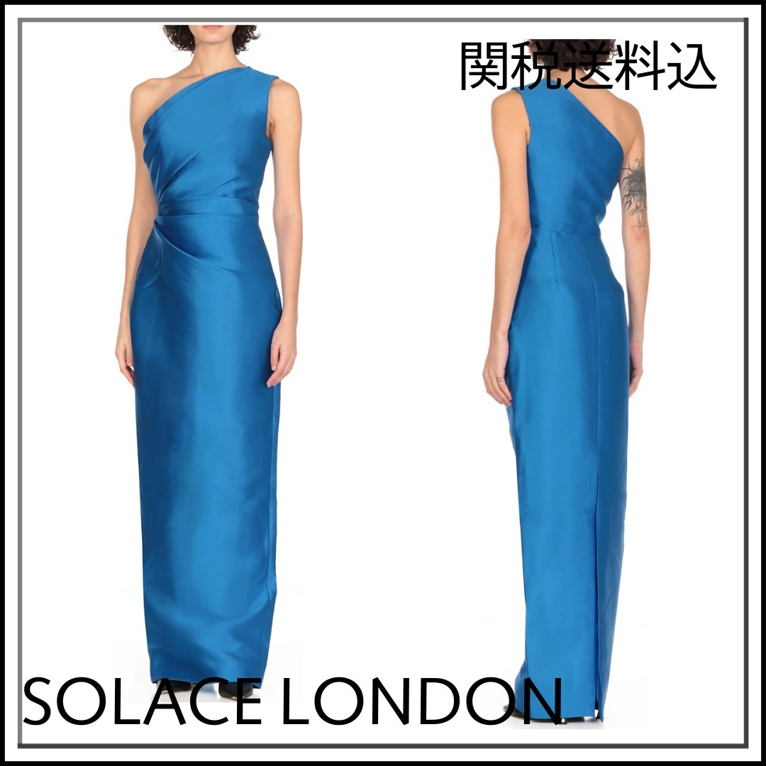 【関税送料込み】SOLACE LONDON アシンメトリードレス
