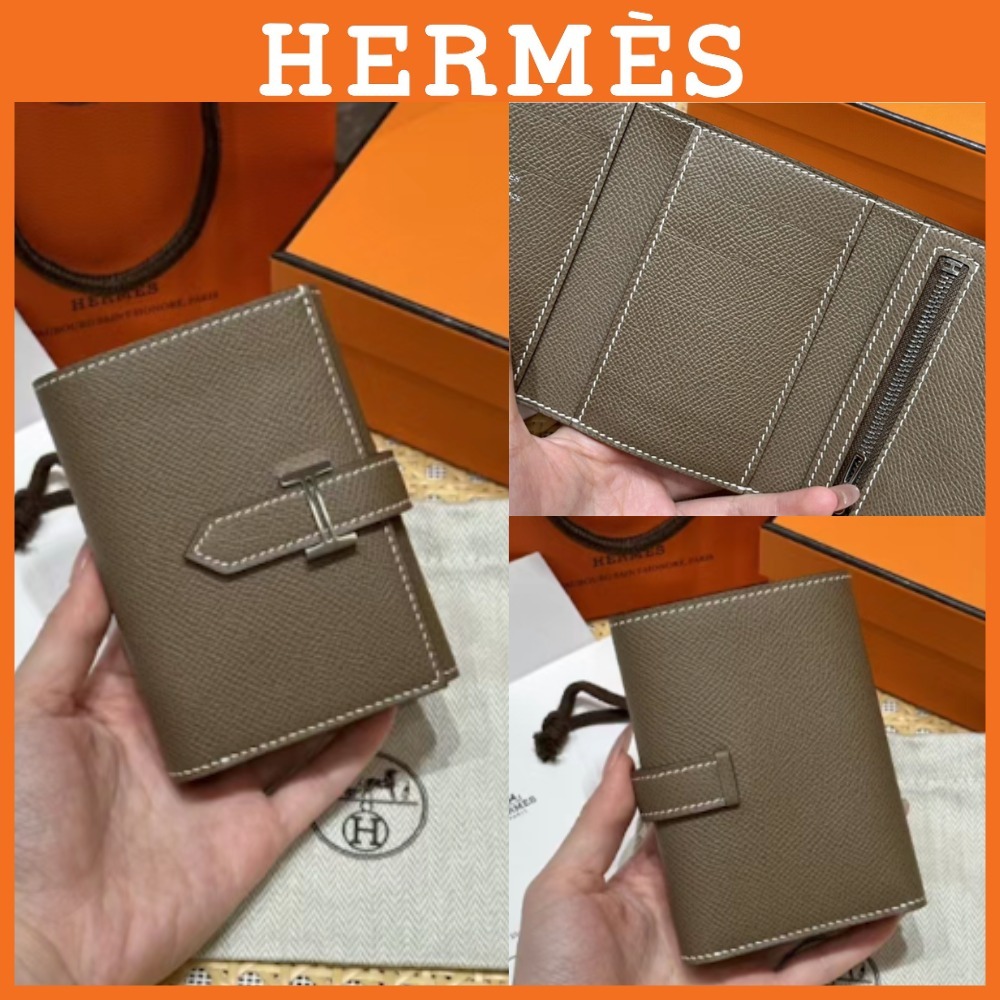 'コンパクトサイズ'【HERMES】ベアンウォレット bearn wallet