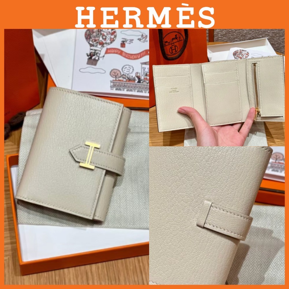 '上品さ際立つ'【HERMES】ベアンウォレット bearn wallet