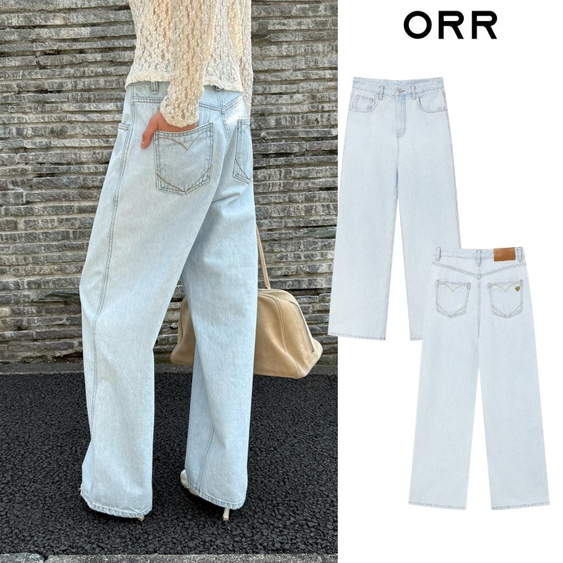 デニム・ジーパン ORR 801 heart denim