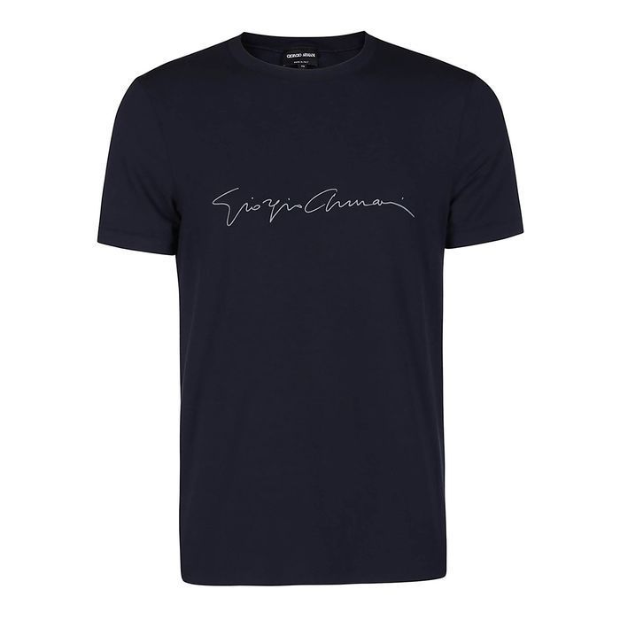 【関税送料込み】GIORGIO ARMANI T-SHIRTS BLUE NAVY T-SHIRT