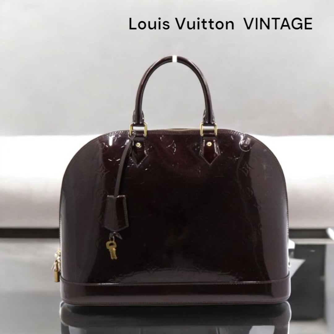 VINTAGE●Louis Vuitton●ルイ・ヴィトン ヴェルニ ハンドバッグ