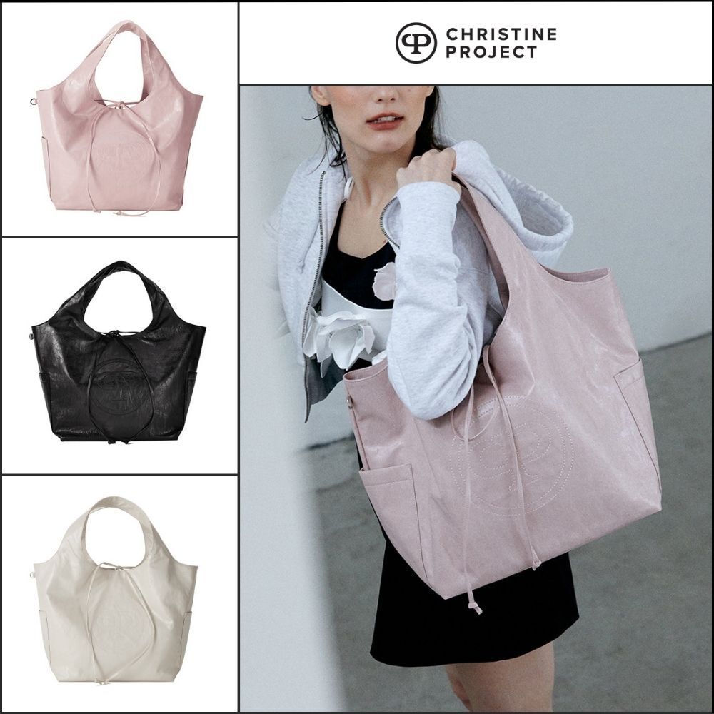 【CHRISTINE PROJECT】CP Reversible Stich Bag 3colors