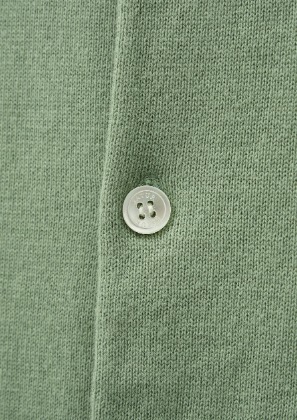 【SATUR】★ベーシック コットン カラー ハーフ カーディガン★ SATUR】☆ベーシック コットン カラー ハーフ カーディガン