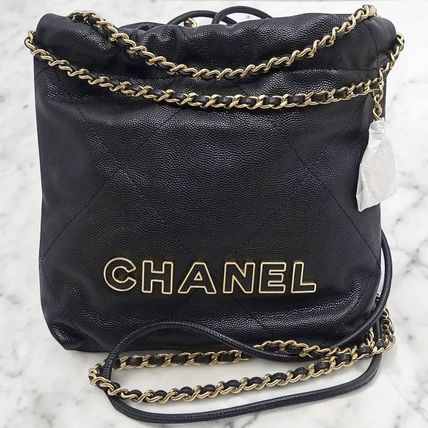 チャーム ブラック（黒）系 CHANEL CHANEL 22(シャネル) - 海外