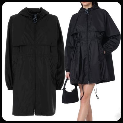 関税込★VIP価格【PRADA】Re-Nylon レインコート ブラック ライトウェイト Re-Nylon レインコート | PRADA